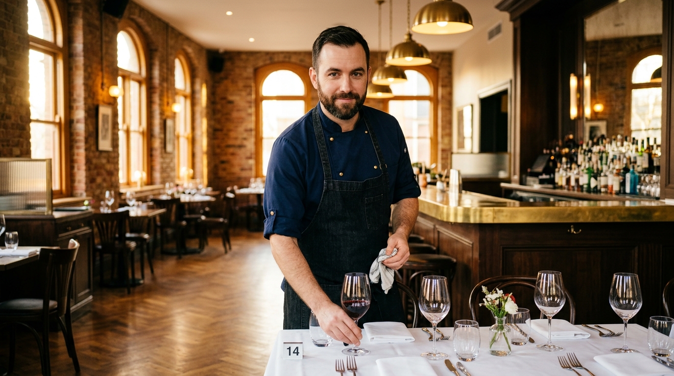 James Whitford, Chef-Owner of The Iron Whisk